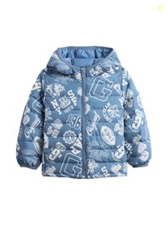 GAP Baby Boy Classic Logo Puffer Jacket Cornflower829 18-24M