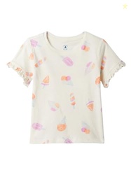 GAP Baby-Girls Short Sleeve Graphic Tee Ivory Frost 4YRS