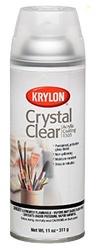 KRYLON K01303A07 CRYSTAL CLEAR ACRYLIC COATING AEROSOL SPRAY, 6 OUNCE, GLOSS SMALL CAN, 6 OUNCE (PACK OF 1)