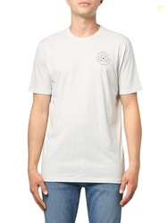 Under Armour Men's Project Rock Wire Short Sleeve T Shirt, (114) White Clay/Black/White, Medium