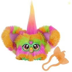 Furby Furblets Par-Tay Mini Friend, 45+ Sounds, Disco Music, Speaks Only Furbish, Electronic Plush Toys for Girls & Boys, Interactive Pets, Multicolor, 6+