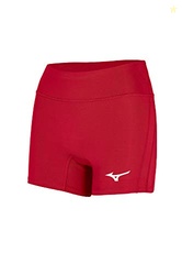 Mizuno Women's Elevated 4" Inseam Volleyball Short, Red, XX-Large