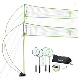 Easy Setup Volleyball Badminton Set