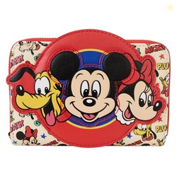 Loungefly Disney Mickey and Friends Classic Zip Around Wallet