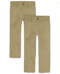 THE CHILDREN'S PLACETHE CHILDREN'S PLACE BOYS STRETCH SKINNY CHINO PANTS3 PACKFLAX/NEW NAVY/BLACK4