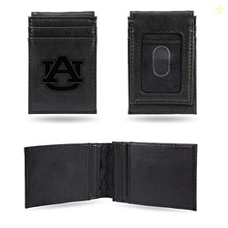 Rico Industries Laser Engraved Front Pocket Wallet, Auburn Tigers