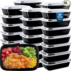 50 Pack Meal Prep Containers 