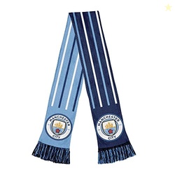 Icon Sports Official Manchester City FC Soccer Scarf - MC21SC Light Blue