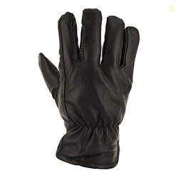 Carhartt Men's Insulated Synthetic Leather Open Cuff Glove, Black, Medium