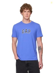 GAP MENS NOVELTY GRAPHIC TEE DAZZLING BLUE V2 L