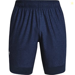 Under Armour Men's Training Stretch Shorts, Academy Blue (408)/Mod Gray, X-Small