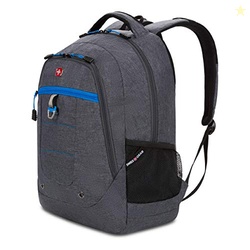 SwissGear 5918 Laptop Backpack, Grey, 17.75-Inch