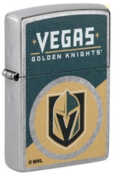ZIPPO NHL VEGAS GOLDEN KNIGHTS 2024 STREET CHROME POCKET LIGHTER