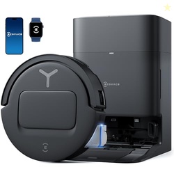 ECOVACS DEEBOT T80 Omni Robot Vacuum and Mop, 18,000Pa Suction, OZMO Roller Mop with TruEdge, Zero-Tangle Brush, AI Navigation, All-in-One Station