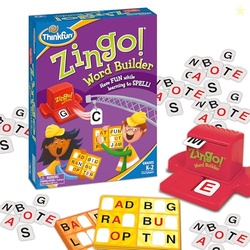 ThinkFun 7706-T Zingo Word Builder Early Reading Game - Award Winning Game for Pre-Readers and Early Readers