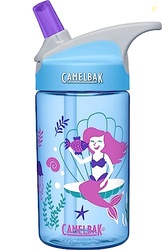 CamelBak eddy Kids Water Bottle Kids Big Bite Valve - Spill Proof - Water Bottle For Kids - BPA-Free Water Bottle - 12oz, Magical Mermaids