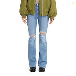 Levi's Women's 726 High Rise Flare Jeans, (New) Let's Talk, 29 Regular