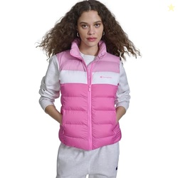 Champion Women's Quilted Packable Puffer Vest, Pink Combo, X-Small