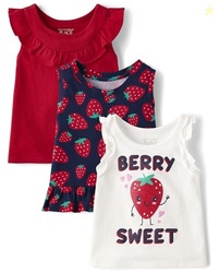 The Children's Place,Baby Girls,Toddler Girls Everyday Tank Tops
