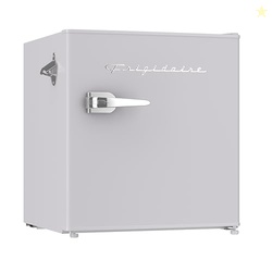 Frigidaire EFR176 1.6 cu. ft. Retro Bar Fridge with Side Bottle Opener (Moonbeam)