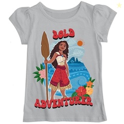 Disney Moana 2 Bold Adventurer Short Sleeve T-Shirt Heather Grey