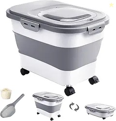 20-30 LBS RICE STORAGE CONTAINER AD