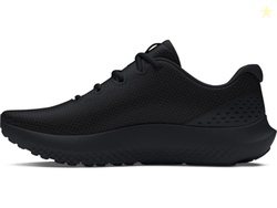 UNDER ARMOUR MEN'S SURGE 4, (001) BLACK/BLACK/BLACK, 7, US