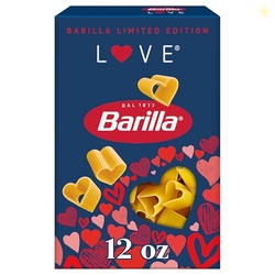 Barilla Limited Edition Love Pasta, Non-GMO Heart Shaped Pasta Made with Durum Wheat Semolina - Kosher Certified, 12 oz. Box