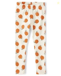 Gymboree and Toddler Fall and Holiday Leggings,Pumpkin Cream,12