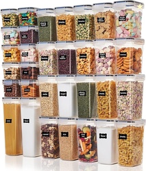 VTOPMART 32PCS AIRTIGHT FOOD STORAGE CONTAINERS SET