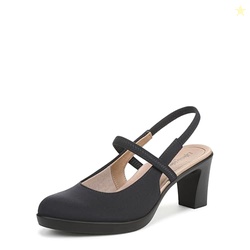 LifeStride Womens Evoke Pump Lux Navy 9.5 M