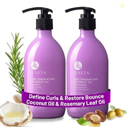 LUSETA CURLY HAIR SHAMPOO & CONDITIONER SET