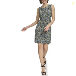 Tommy Hilfiger Women's Dresses, Sky Captain/Mykonos, 6