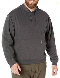 Dickies Mens Pullover Hoodie Fleece Jacket, Dark Heather, XX-Large US