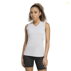 adidas Women's Volleyball Quickset Sleeveless Jersey, Team Light Grey, Large