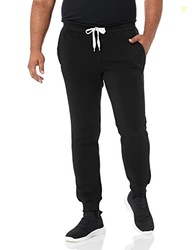 Southpole Men's 1570 Basic Active Fleece Jogger Sweatpants Black