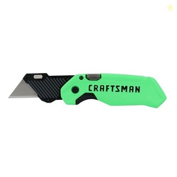 CRAFTSMAN HIGH-VISIBILITY FOLDING UTILITY KNIFE WITH 1 BLADE (CMHT10352)