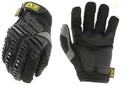 Mechanix Wear M-Pact Impact Resistant Work Gloves - Durable Safety Gloves for Men - Touchscreen Capable - Machine Washable - Breathable - Large - Black