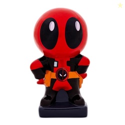 Silver Buffalo Deadpool Chibi Stance Small Ceramic Coin Bank