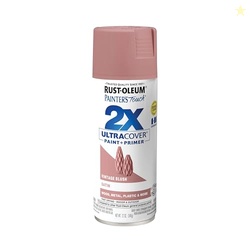 Rust-Oleum 299887 Painter's Touch 2X Ultra Cover Spray Paint, 12 oz, Satin Vintage Blush