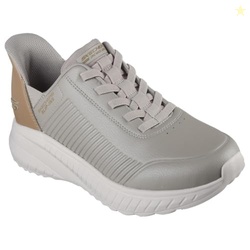 Hands Free Slip-ins Skechers Bobs Squad Chaos, Taupe, 11