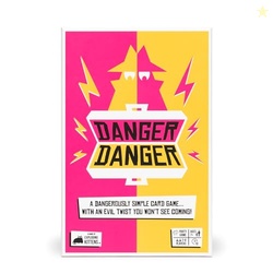Exploding Kittens Danger Danger 2-8 Players - Ages 7+ - 10 Minutes to Play - Fast Paces Strategic Card Game - Party Game, Family Game Night, Kid and Adult Card Game