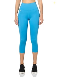 Under Armour Womens Motion Capri, (453) Ether Blue / / Stream, Large