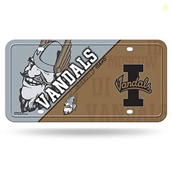 Rico Industries NCAA Idaho Vandals Metal License Plate Tag
