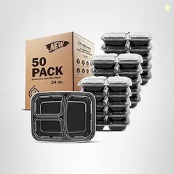 Freshware Meal Prep Containers [50 Pack]