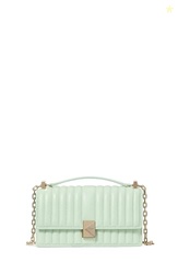 kate spade new york Deco Quilted Leather Mini Flap Chain Crossbody