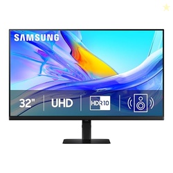 Samsung 32 ViewFinity S8 (S80UD) 4K UHD IPS HDR10 High Resolution Monitor, USB-C, Built-in Speakers, Ergonomic Stand, Built-in KVM Switch, Intelligent Eye Care, LS32D808UBNXGO, 2025