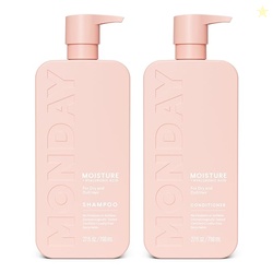 MONDAY HAIRCARE Moisture Shampoo + Conditioner Bathroom Set (2 Count) 