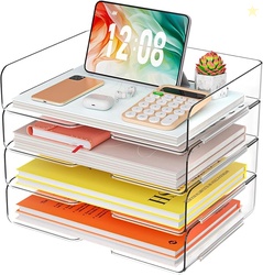 YKLSLH 4 TRAYS PAPER ORGANIZER 
