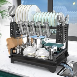 B-Land Dish Drying Rack: 2 Tier 